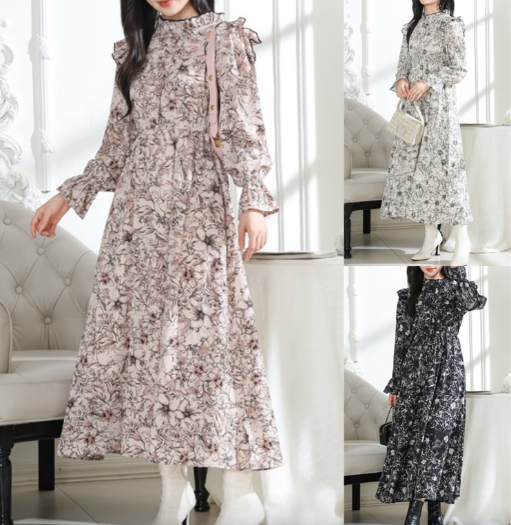 Lace Ladies（レースレディース）ピンクのワンピース