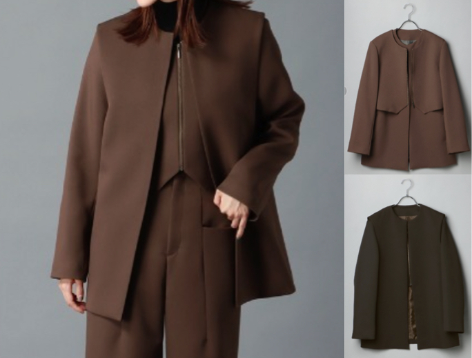 CIS.(シス)ブラウンのジャケット