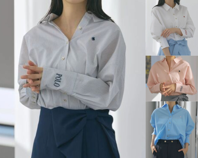 TONAL（トーナル）ライトグレーのシャツ