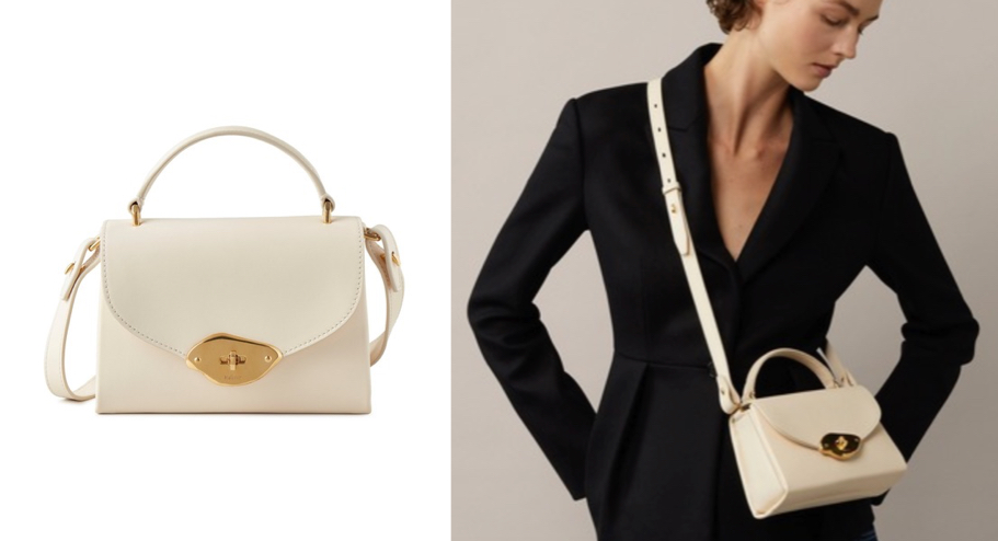 Mulberryホワイトのショルダーバッグ