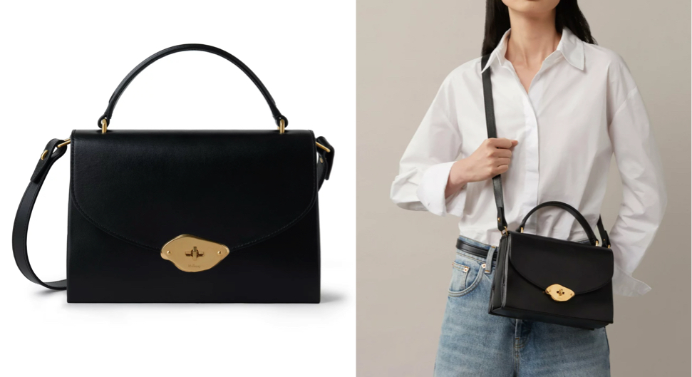 Mulberry（マルベリー）ブラックのショルダーバッグ