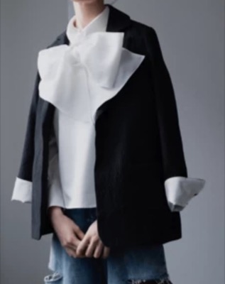 maison de dolce（メゾン ド ドルチェ）ブラックのライトジャケット