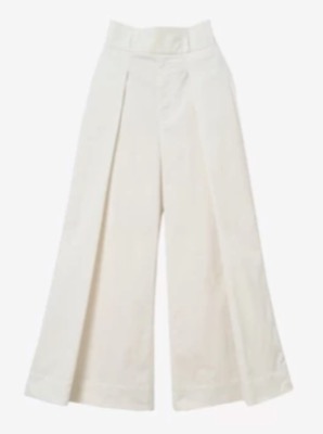 maison de dolce（メゾン ド ドルチェ）ホワイトのワイドパンツ