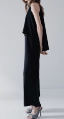 maison de dolce（メゾン ド ドルチェ）ブラックのオールインワン