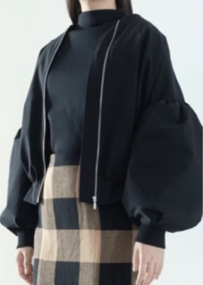 maison de Dolce.（メゾンドドルチェ）ブラックのブルゾンジャケット