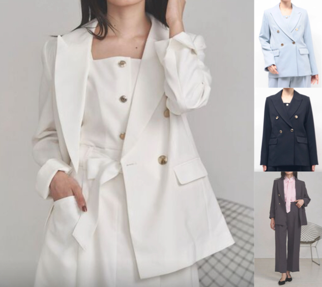 TONAL（トーナル）ホワイトのジャケット