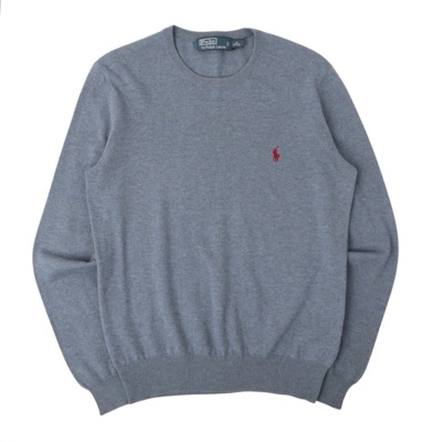 Polo Ralph Laurenグレーのニット