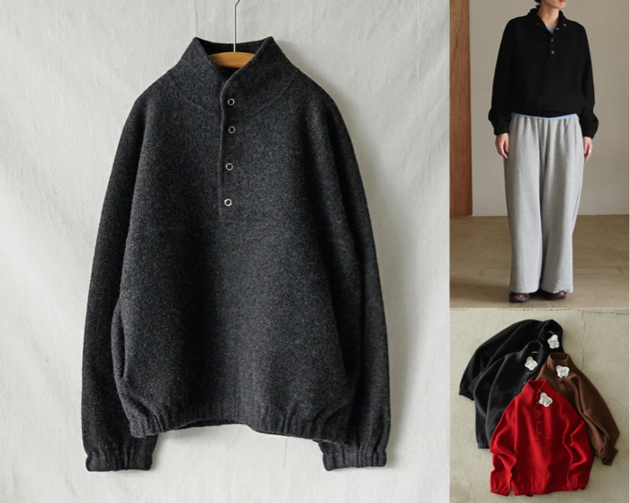 RYE TENDER｜プルオーバー ニット 長袖 PAN AM PULL OVER 110022500