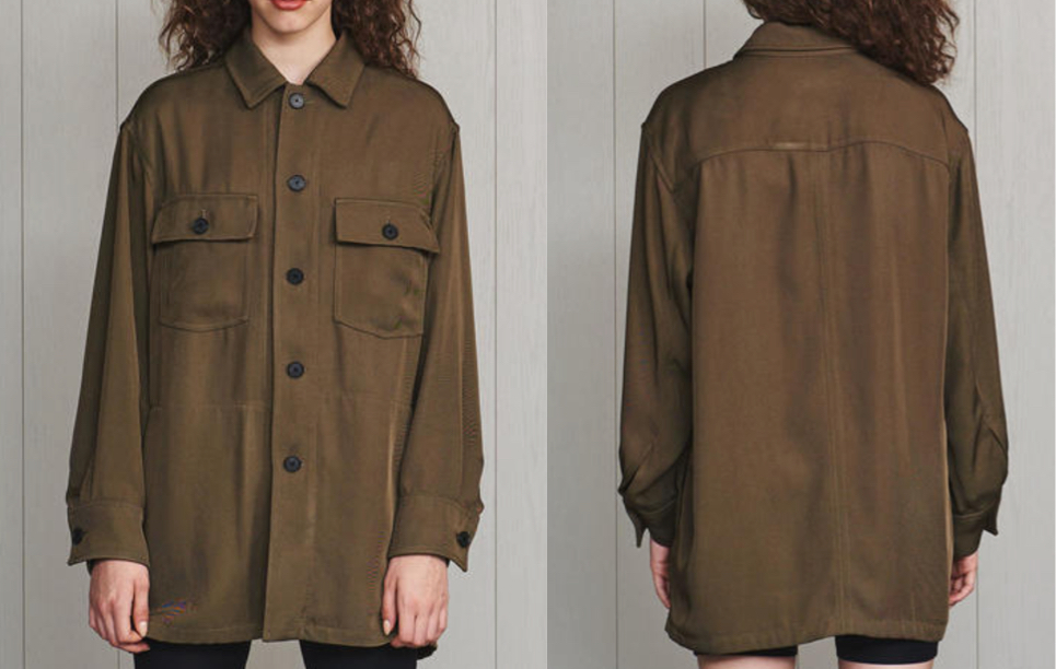 H　BEAUTY&YOUTH UNITED ARROWSブラウンのミリタリージャケット