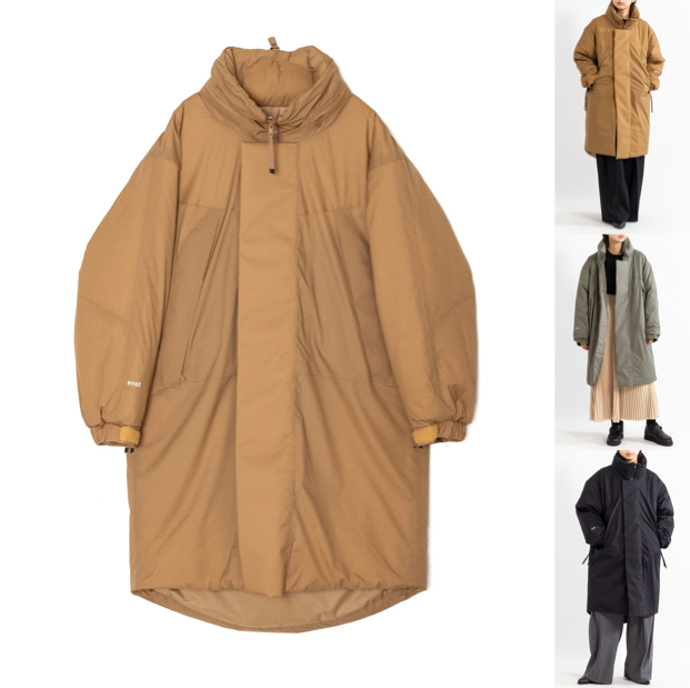 HYKE（ハイク）ベージュのロングコート