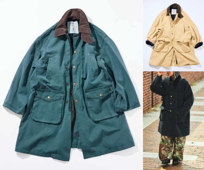 NAUTICAグリーンのコート