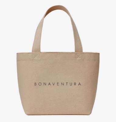 BONAVENTURA(ボナベンチュラ)ベージュのキャンバストートバッグ