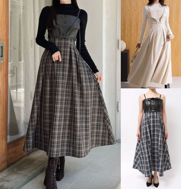 MERCURYDUOキャミワンピース