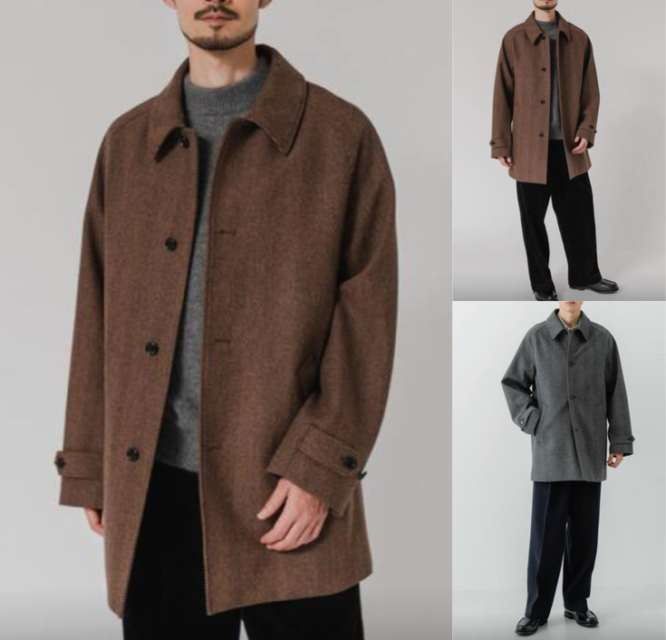 URBAN RESEARCHブラウンのコート