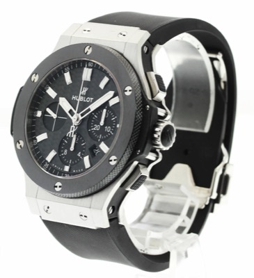 HUBLOT　Big Bang Evolution Automatic　Ref.301.SM.1770.RXブラックフェイスの腕時計