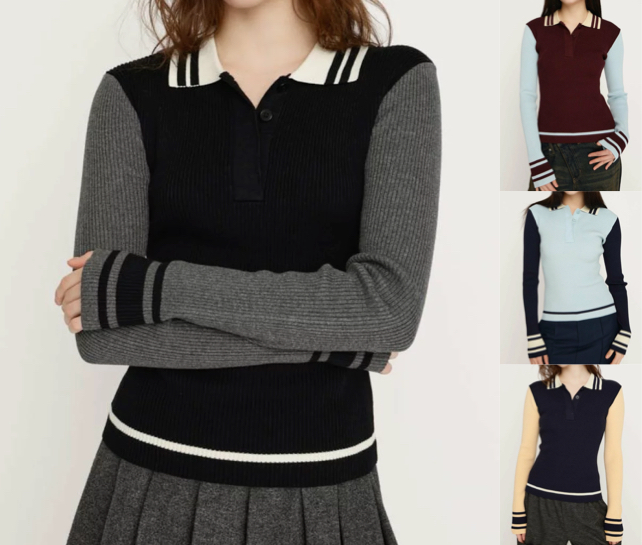 SLY（スライ）ブラックのポロニット