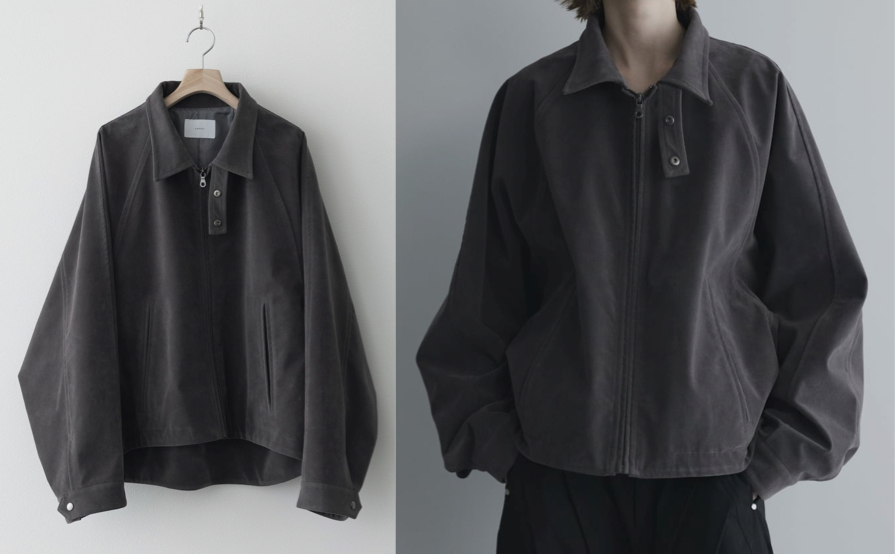 remer（リメール）ブラックのヴィンテージブルゾン