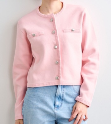 Stola.(ストラ)ピンクのカーディガン