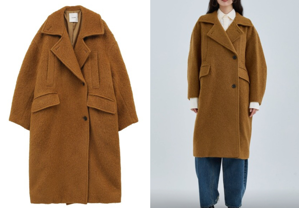 CLANE(クラネ)ブラウンのロングコート