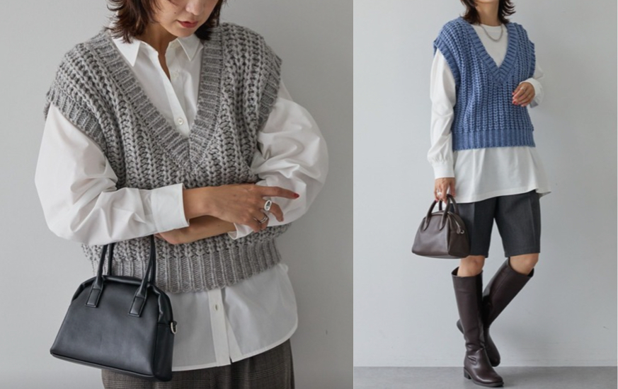 AMERICAN HOLIC（アメリカンホリック）グレーのベスト