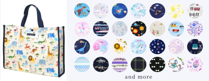 COLORFUL CANDY STYLEサバンナ柄のトートバッグ