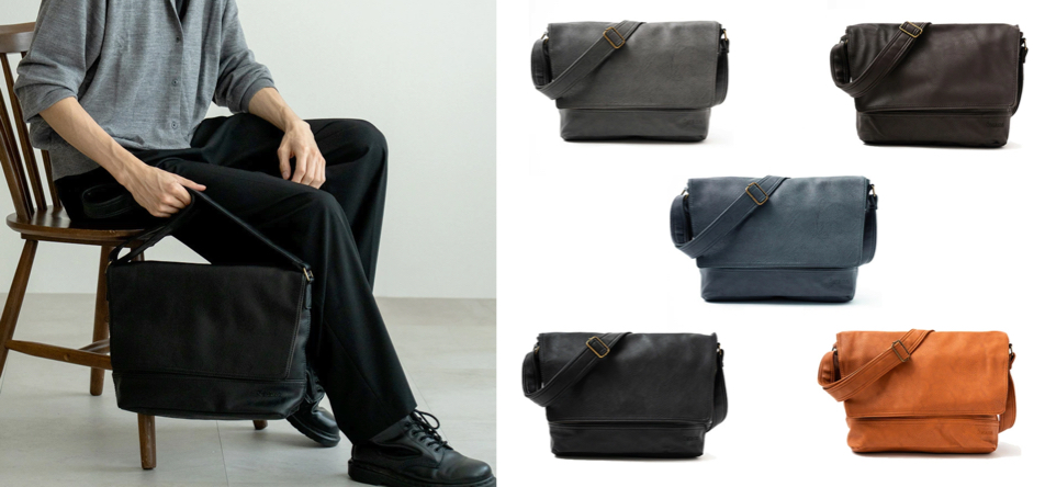 Rename(リネーム)ブラックのショルダーバッグ