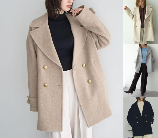 YECCA VECCA（イェッカ ヴェッカ）ベージュのハーフコート