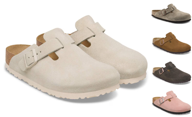 BIRKENSTOCK(ビルケンシュトック)ベージュのスウェードサンダル