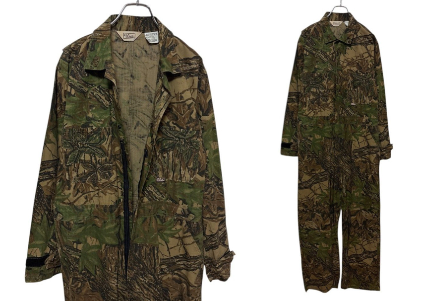 Walls（ウォールズ）カーキのカモフラ柄オールインワン