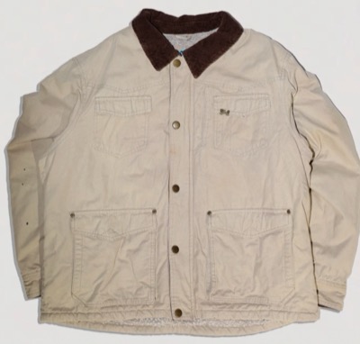 Wrangler(ラングラー)ベージュ系のハンティングジャケット