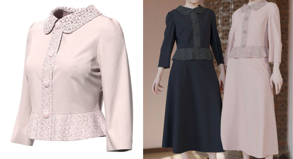 RUMARRY(ルマリー)ピンクのジャケット