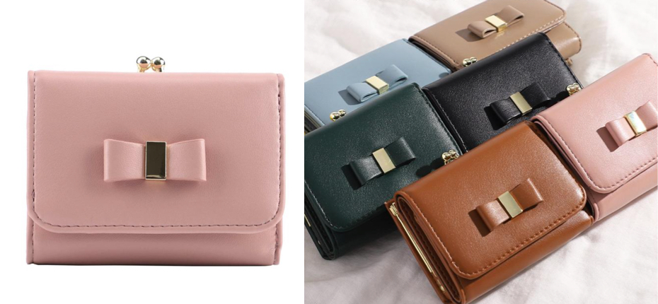 LIZDAYS(リズデイズ)ピンクのリボン財布