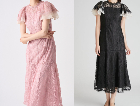 CELFORD(セルフォード)ピンクのレースワンピース