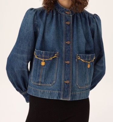 Chloe（クロエ）ブルーのデニムジャケット