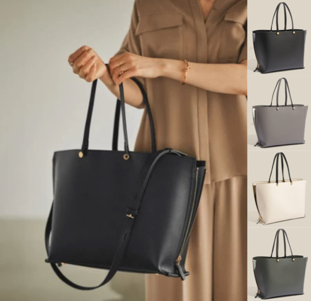 ROPÉ（ロペ）ブラックのトートバッグ