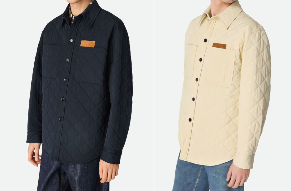 BOTTEGA VENETA（ボッテガヴェネタ）ブラックのキルティングジャケット