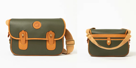 HUNTING WORLDグリーンのショルダーバッグ