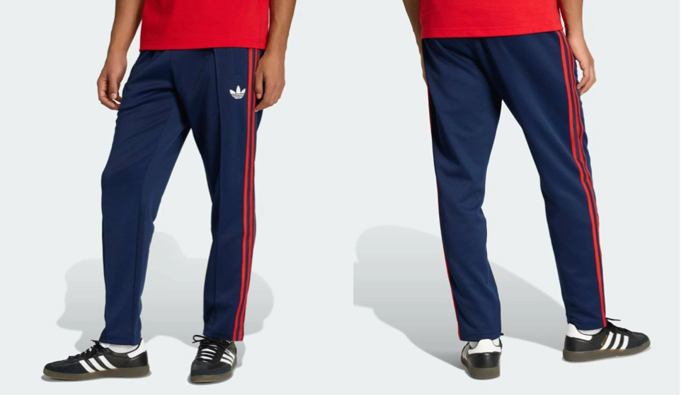 adidas （アディダス）ルーのサイドレッドラインパンツ