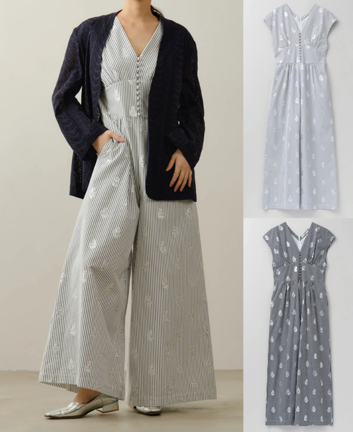 ne Quittez pas（ヌキテパ）ホワイトのプリントオールイン