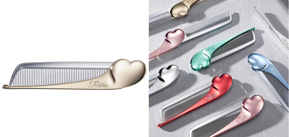 ReFaゴールド×シルバーのクシ