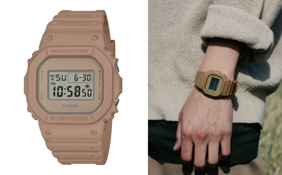 G-SHOCK（ジーショック）ベージュの腕時計