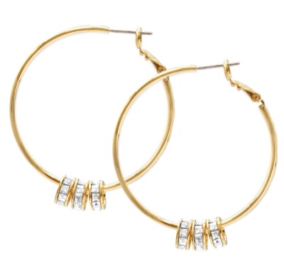 Grosse(グロッセ)ゴールドの3フープピアス