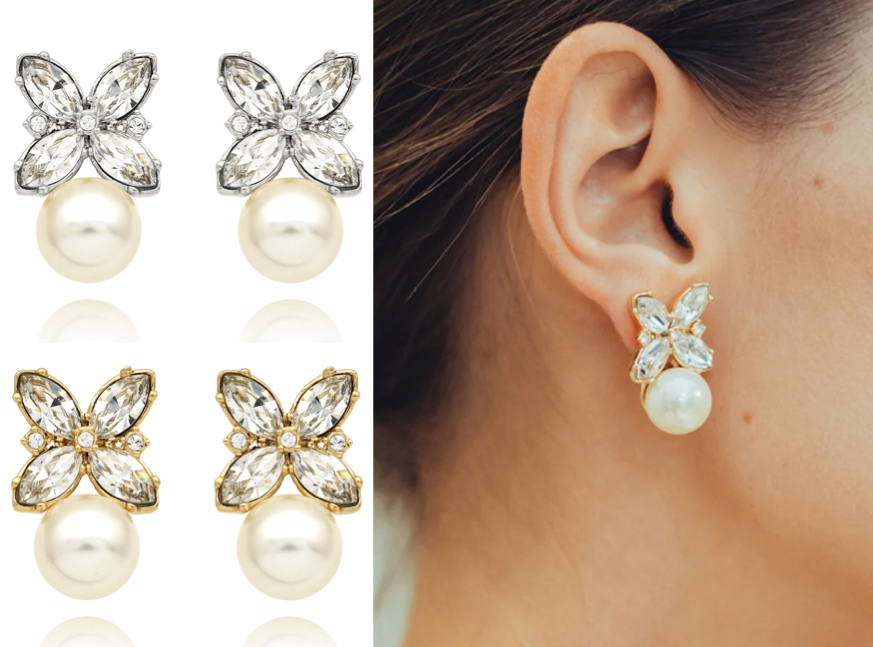 Grosse(グロッセ)シルバーxパールのピアス