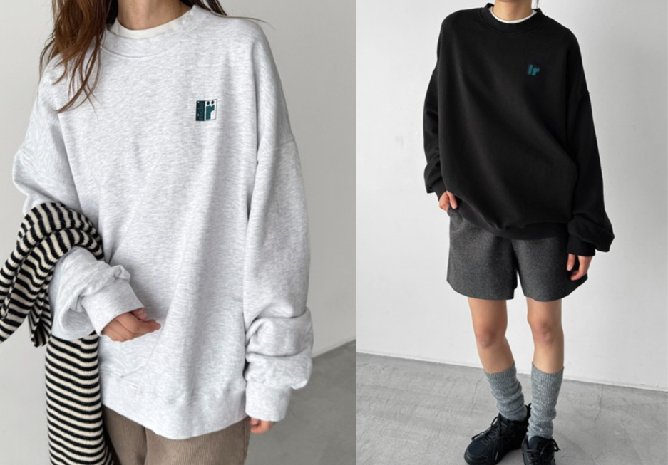 CANAL JEANグレーのスウェット