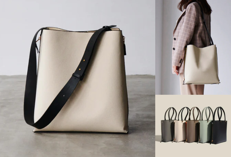 ROPÉ（ロペ）ホワイトのショルダーバッグ