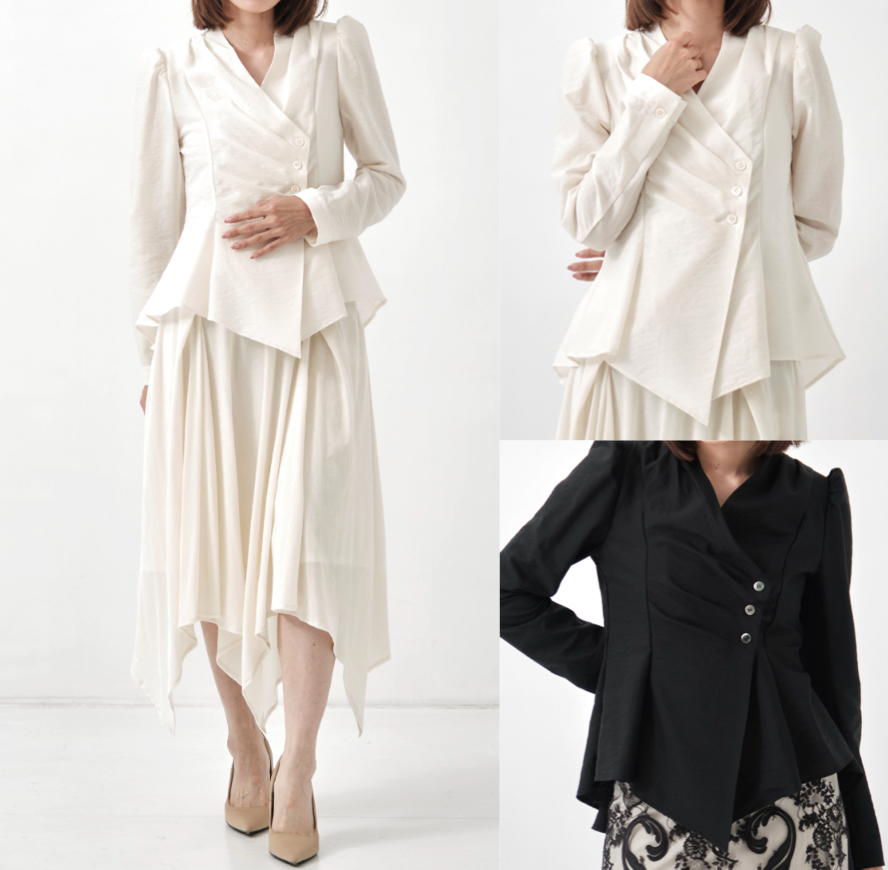 FETICO（フェティコ）ホワイトのラップジャケット