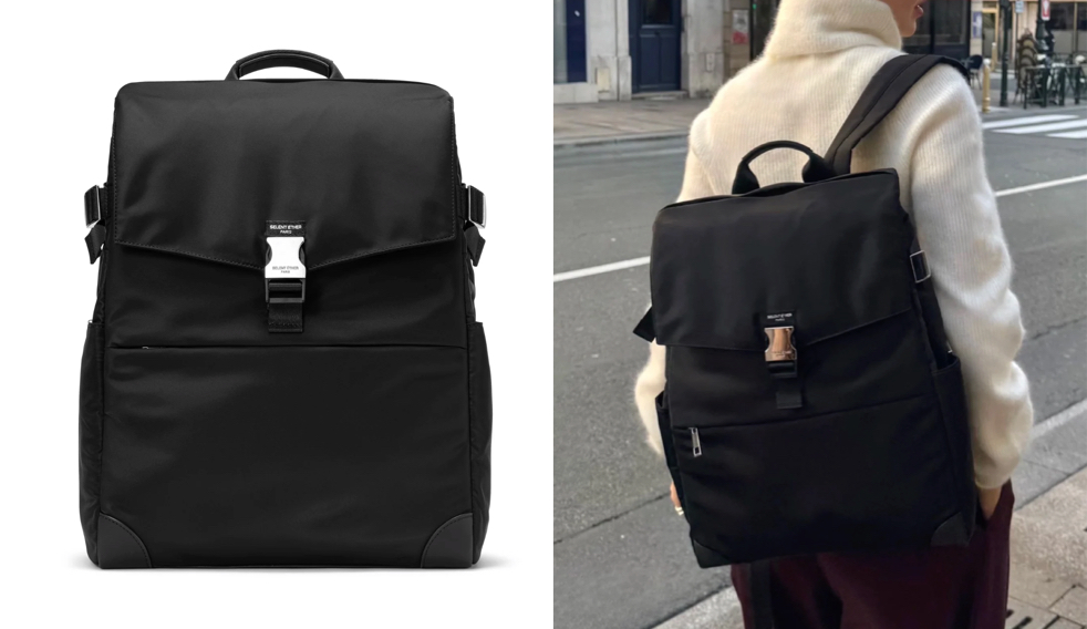 SELENT ETHER(セレーンエテール)ブラックのリュックサック