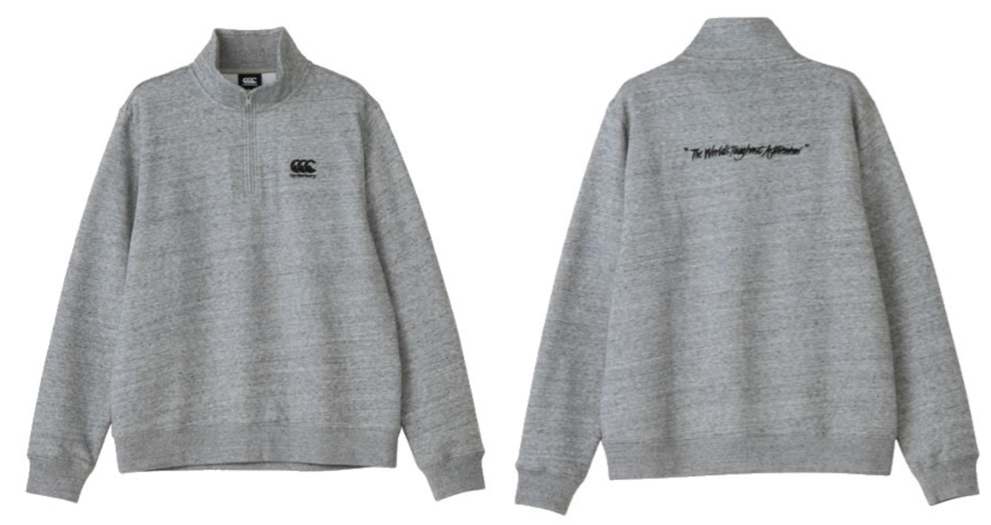 canterbury(カンタベリー)グレーのスウェット