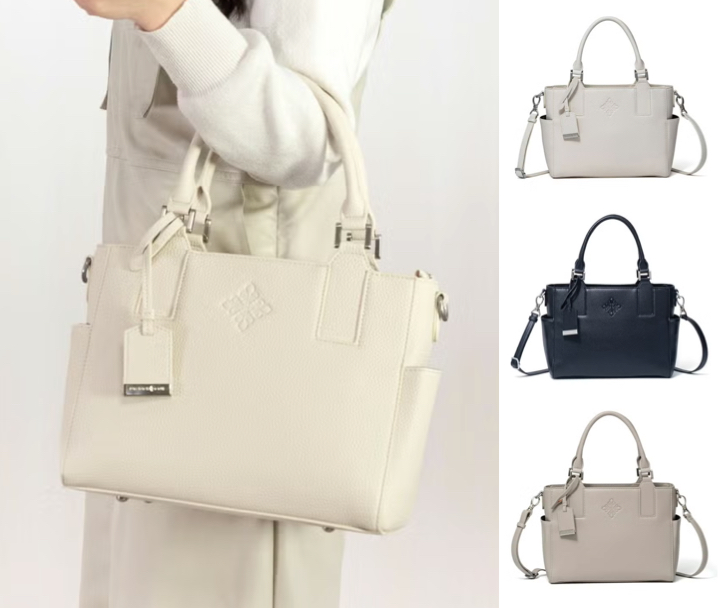 THE BAGMANIA（ザバッグマニア）ホワイトのハンドバッグ