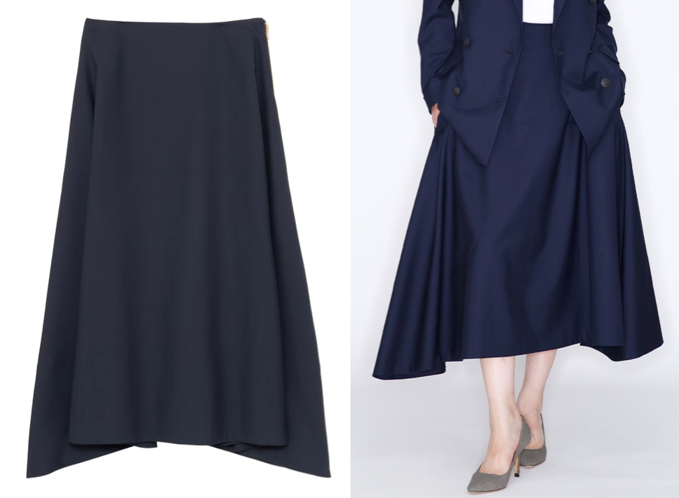 MADISONBLUE（マディソンブルー）ネイビーのスカート